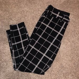 Super cute checkered work pants